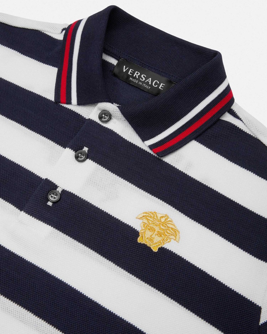 Online Nautical Stripe Kids Polo Shirt Clothing