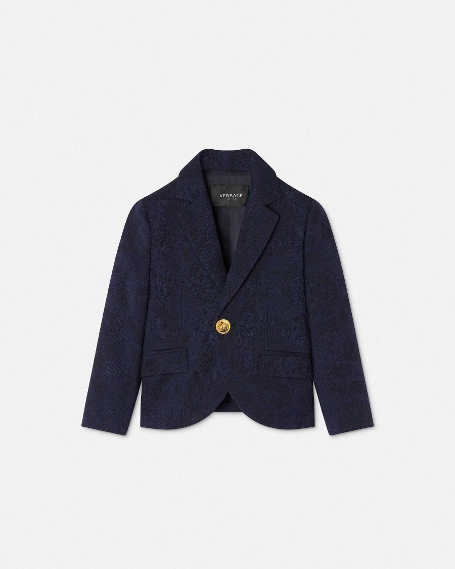 Best Barocco Jacquard Baby Blazer Clothing