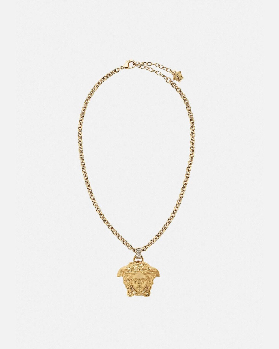 Hot Crystal La Medusa Necklace Necklaces