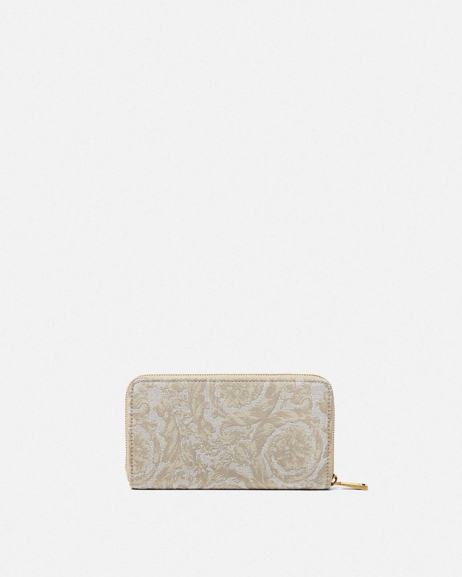 Online Barocco Jacquard Long Wallet Wallets