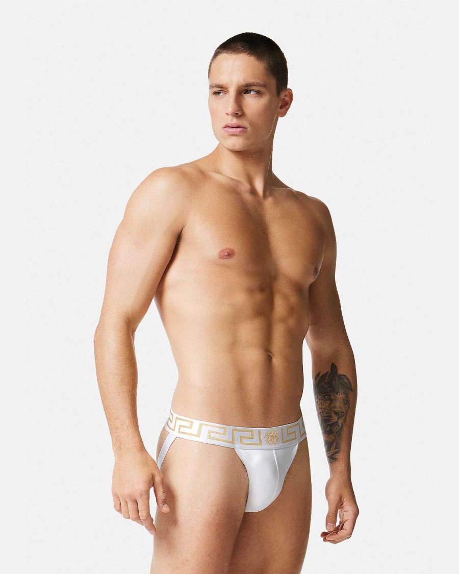 Online Greca Border Jockstrap Briefs