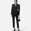 Clearance Crystal Croc-Jacquard Blazer Blazer & Jackets