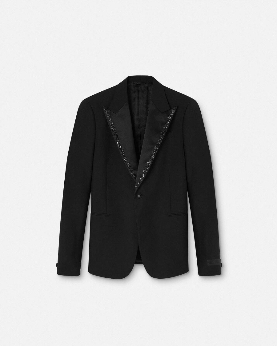 Best Embellished Single-Breasted Blazer Blazers & Suits