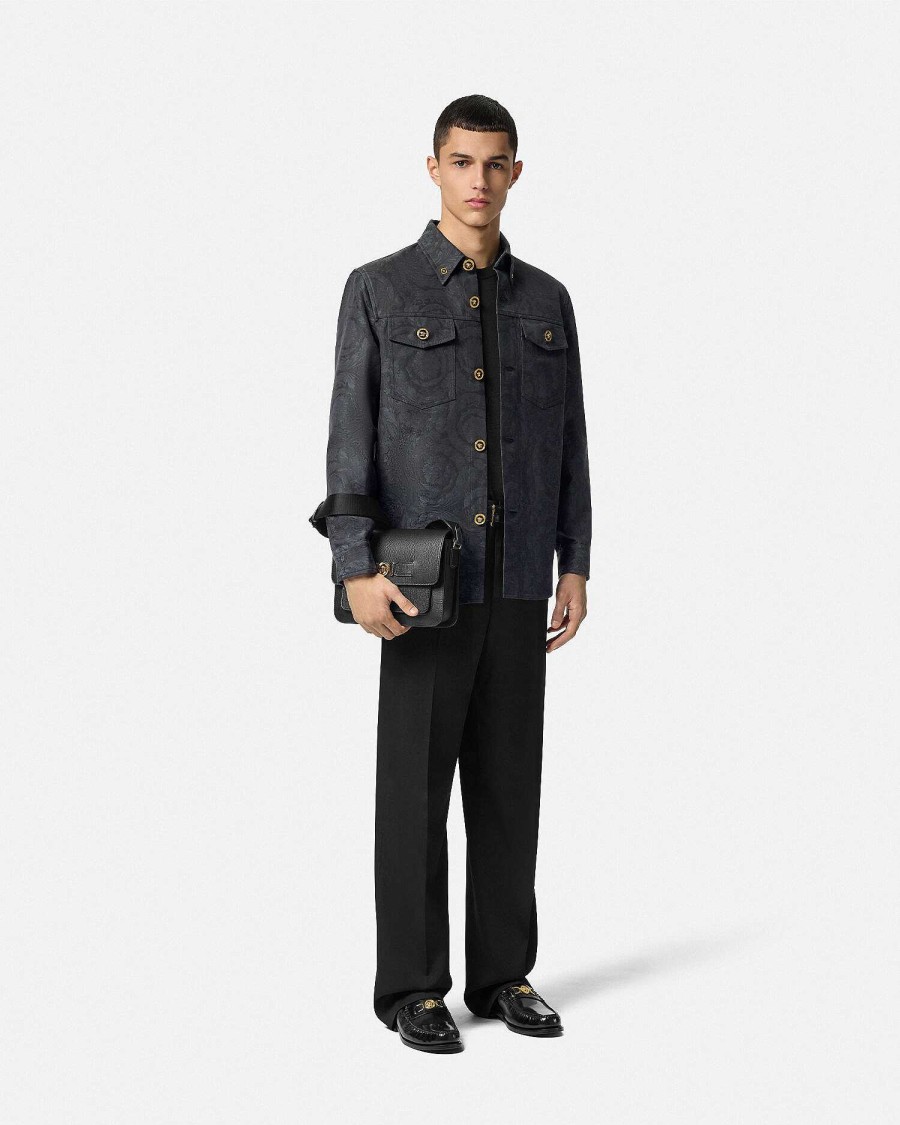 Clearance Barocco Jacquard Overshirt Jackets & Coats