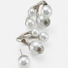 Clearance Medusa Pearl Earrings Earrings