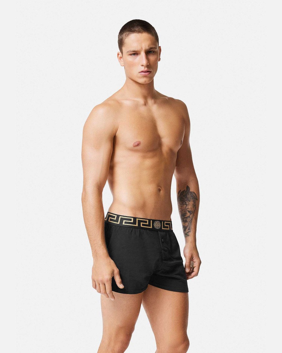 Clearance Greca Border Boxers Boxers