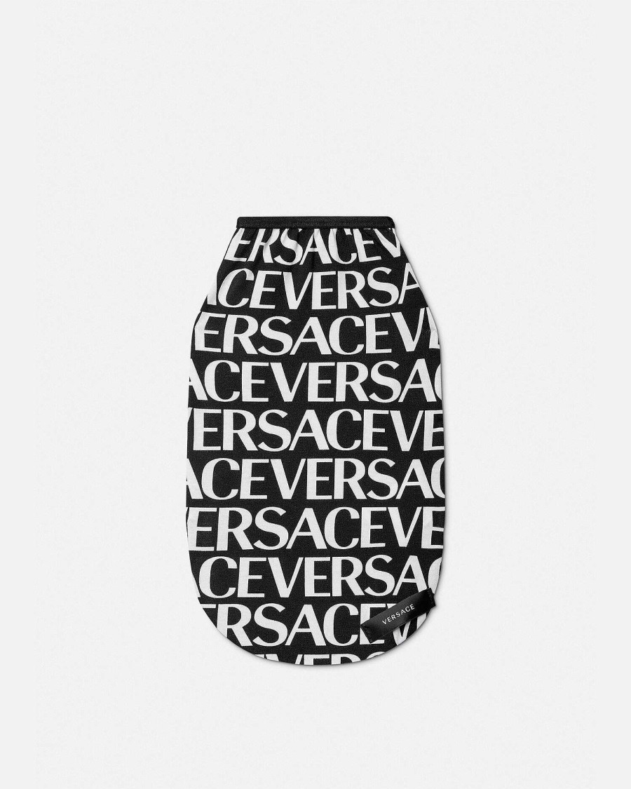 New Versace Allover Small Pet T-Shirt Pet Accessories