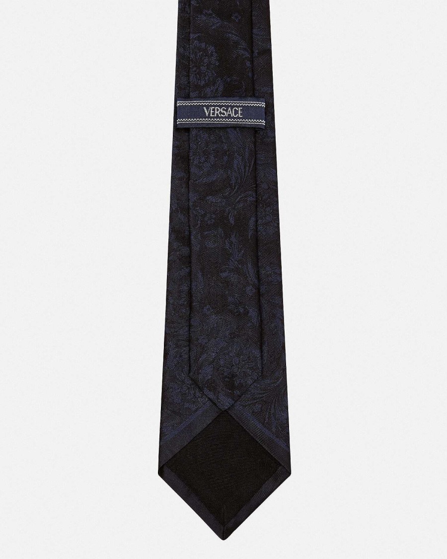 Hot Barocco Jacquard Silk Tie Soft Accessories