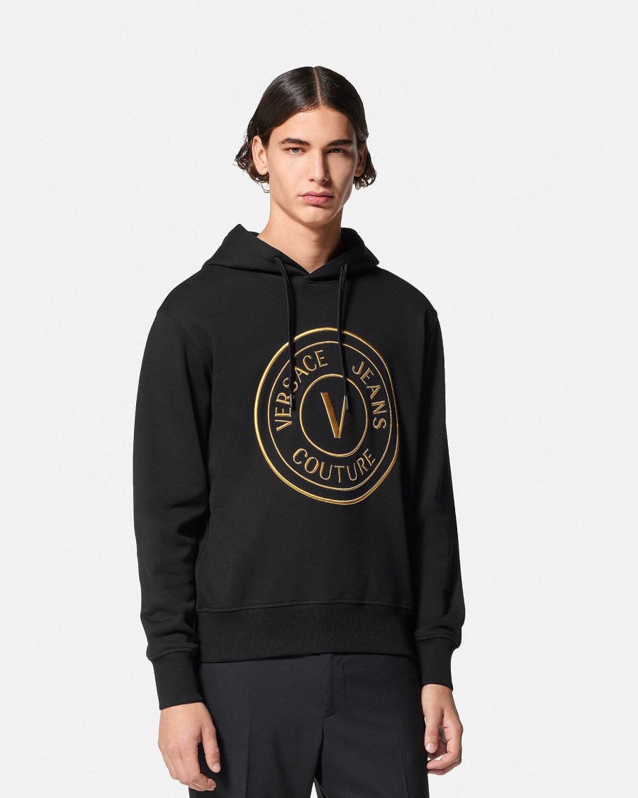 Clearance V-Emblem Hoodie Clothing