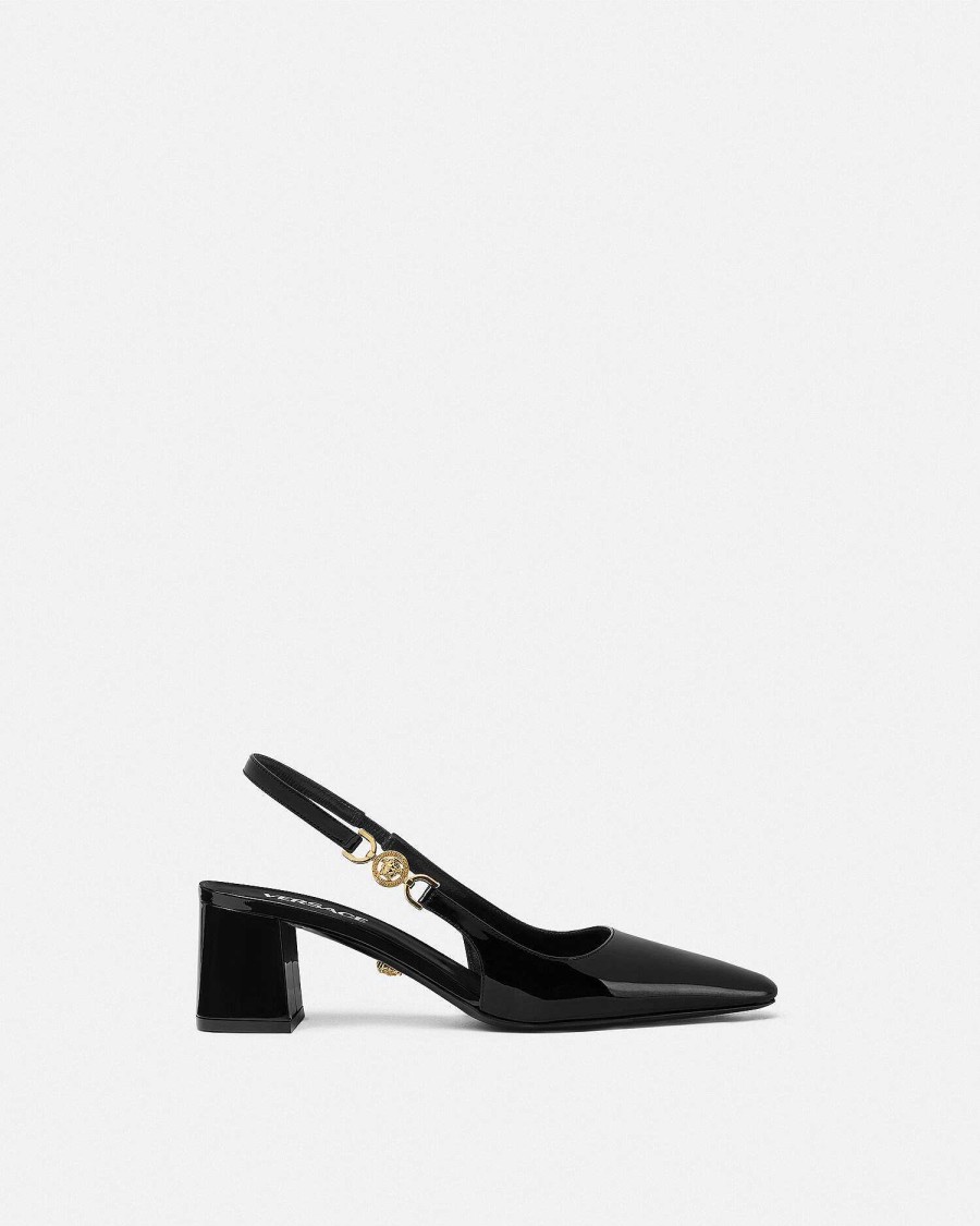 New Medusa '95 Block Slingback Pumps 55 Mm Pumps & Slingbacks