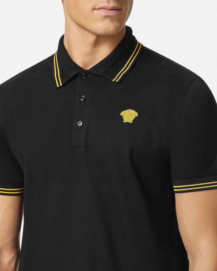 Hot Medusa Short-Sleeved Polo Shirt T-Shirts & Polos