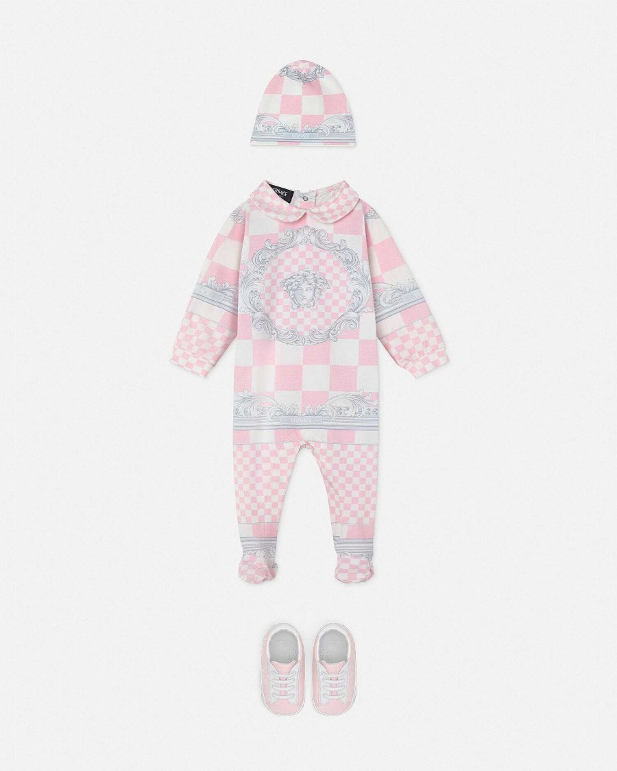 Online Medusa Contrasto Baby Sleepsuit Set Gift Sets