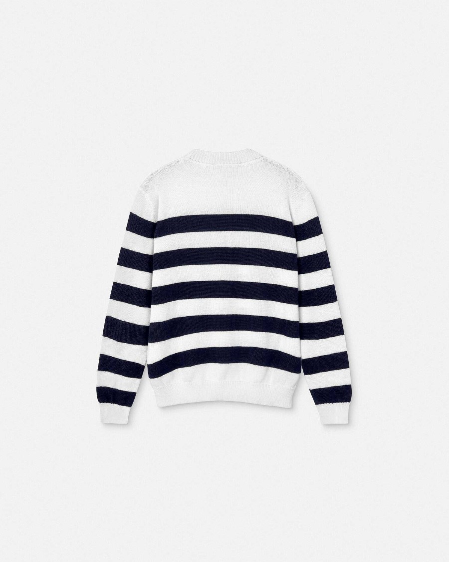 Clearance Nautical Stripe Kids Sweater Clothing