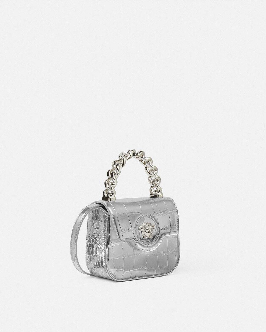 New La Medusa Metallic Mini Bag Top Handle