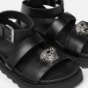 Wholesale La Medusa Leather Kids Sandals Shoes