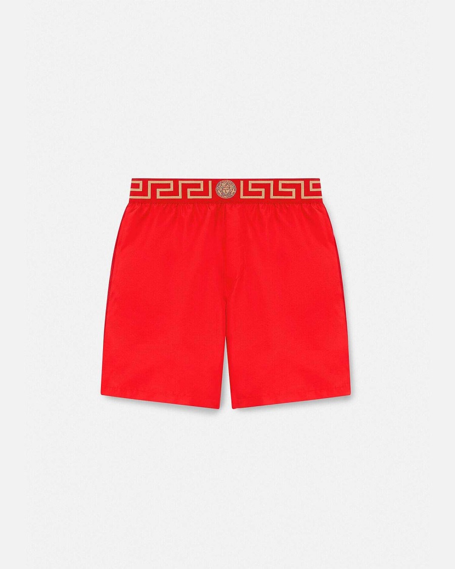 Clearance Greca Border Boardshorts Swimwear