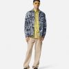 Online Barocco Stencil Blouson Jacket Jackets & Coats