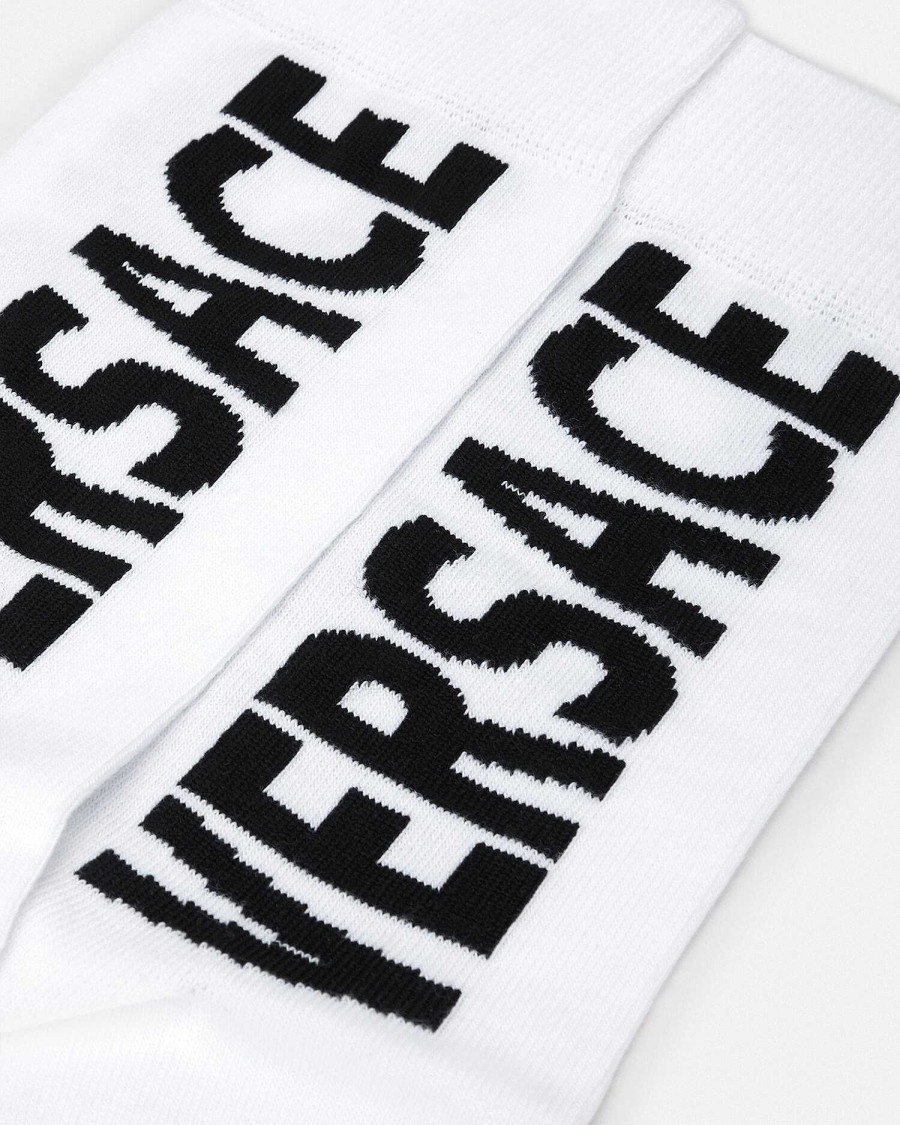 New Versace Logo Socks Socks