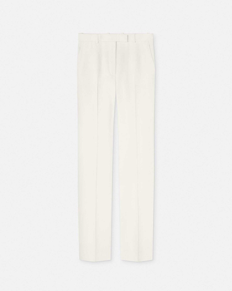 Online Grain De Poudre Straight-Leg Pants Suits