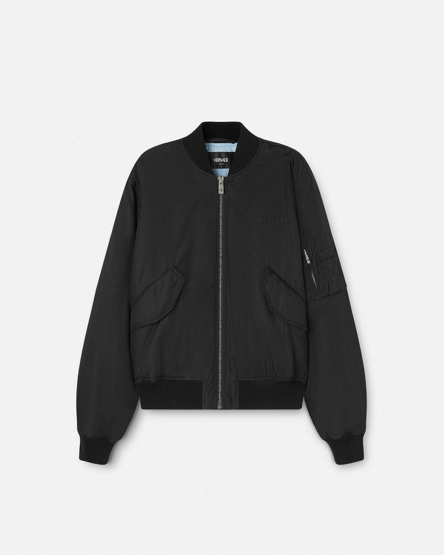 Clearance Logo Bomber Jacket Jackets & Coats