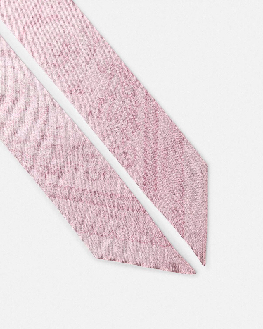 Online Barocco Silk Scarf Tie Soft Accessories