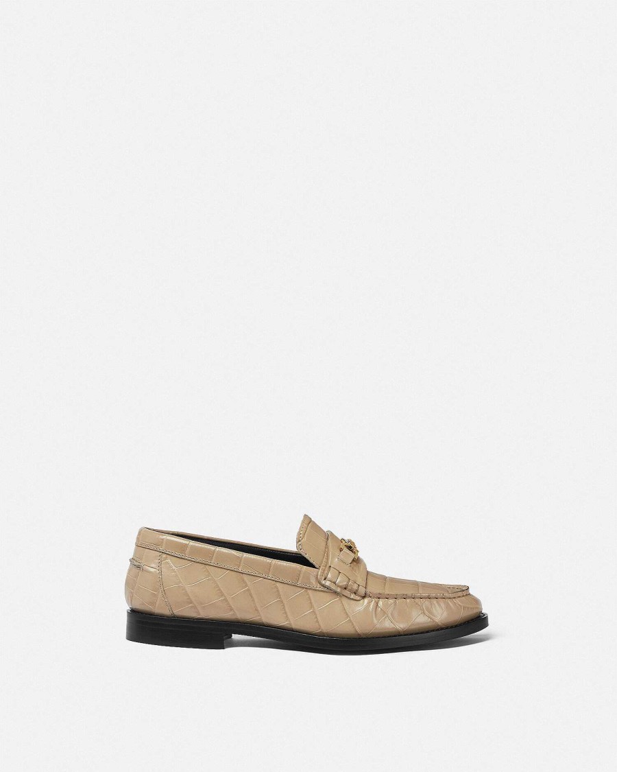 Clearance Croc-Effect Medusa '95 Loafers Loafers & Flats