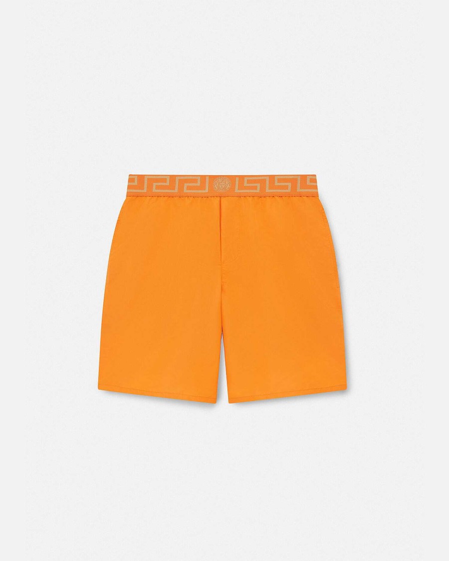 Clearance Greca Border Boardshorts Swimwear