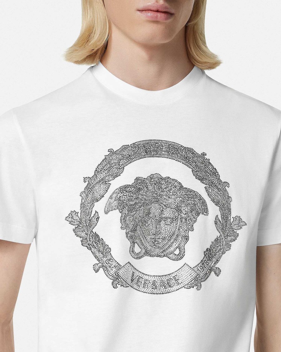 Online Crystal Medusa Cartouche T-Shirt T-Shirts & Polos