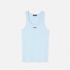 Online Logo Ribbed Tank Top T-Shirts & Polos