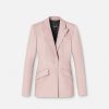 Hot Leather Single-Breasted Blazer Blazer & Jackets