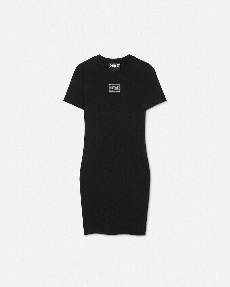 Clearance Piece Number Logo T-Shirt Dress Clothing