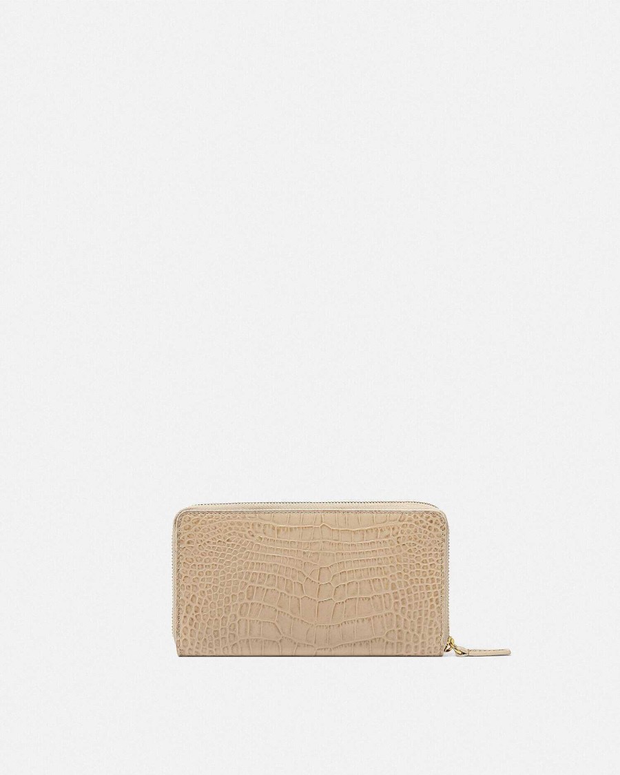 Best Croc-Effect La Medusa Long Wallet Wallets