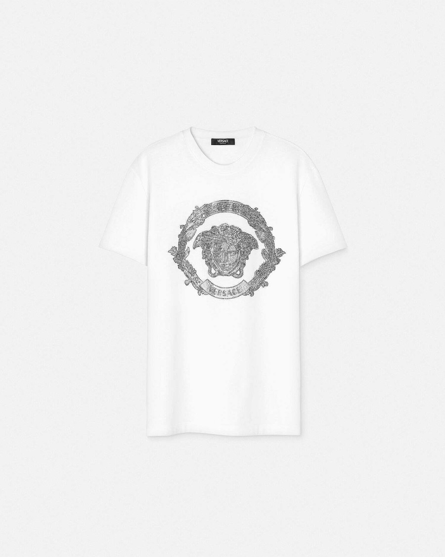 Online Crystal Medusa Cartouche T-Shirt T-Shirts & Polos