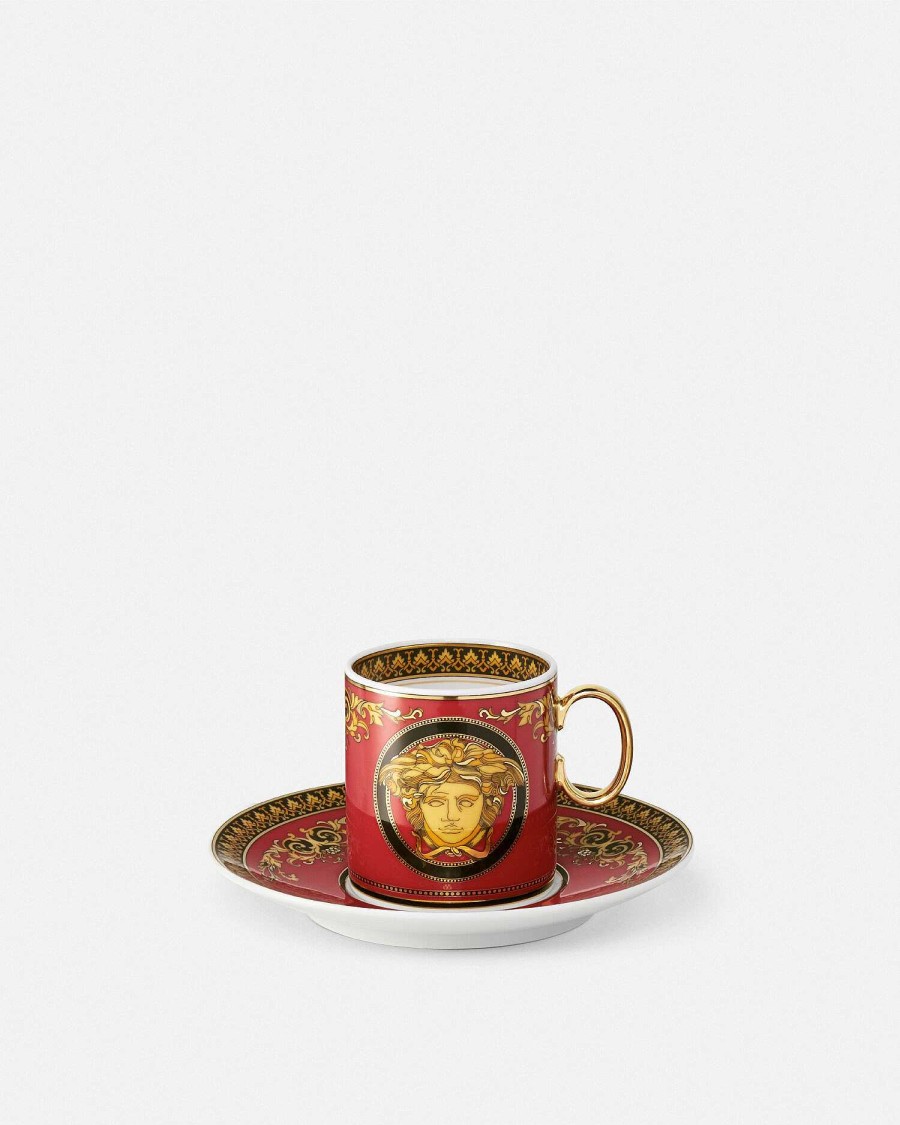 Online Medusa Red Coffee Set Coffee & Tea