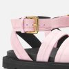 Clearance La Medusa Leather Kids Sandals Shoes