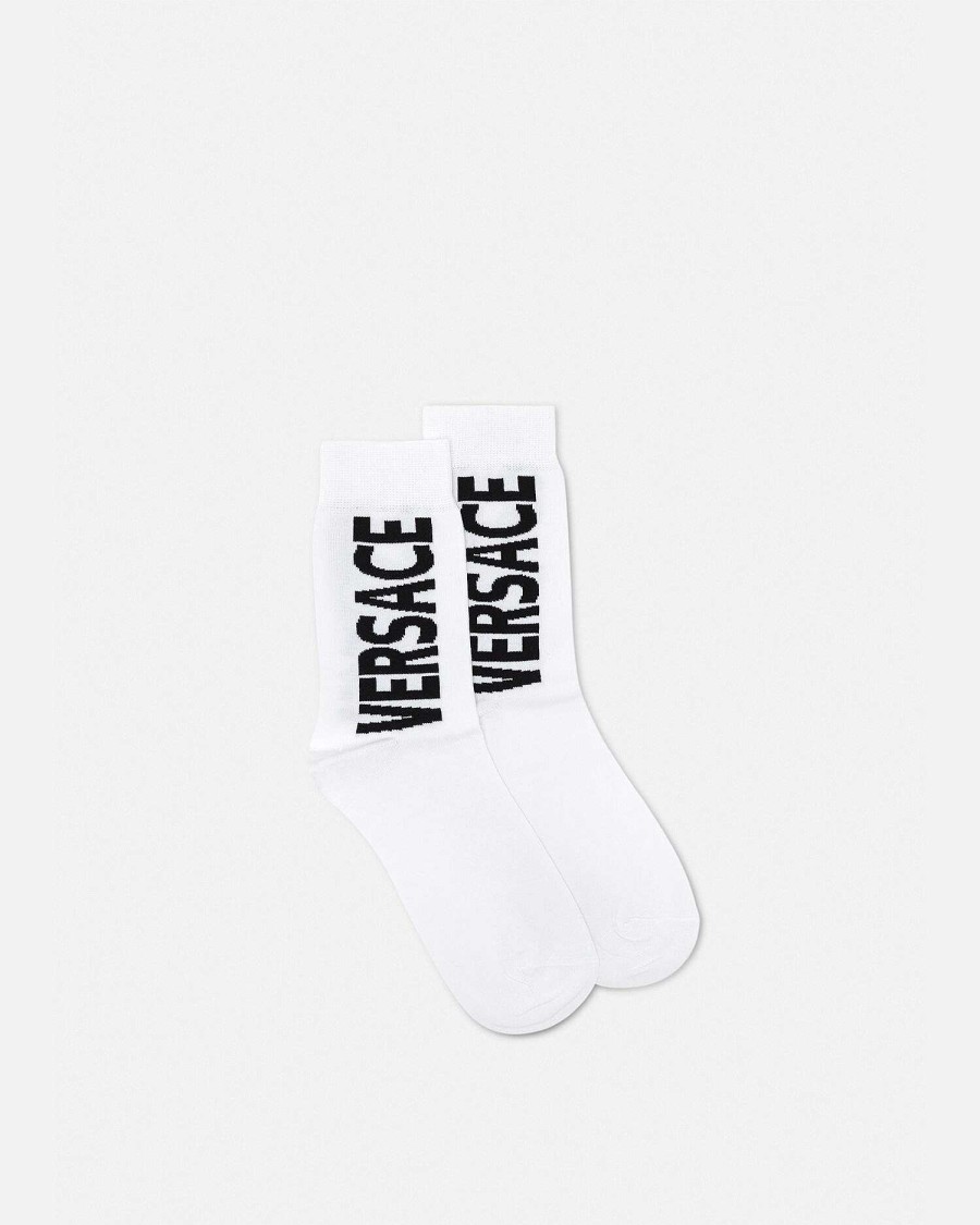 New Versace Logo Socks Socks