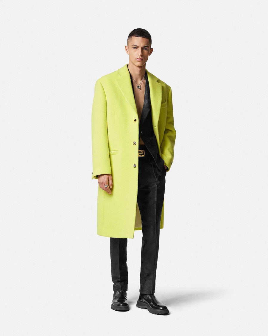 Clearance Single-Breasted Long Coat Jackets & Coats