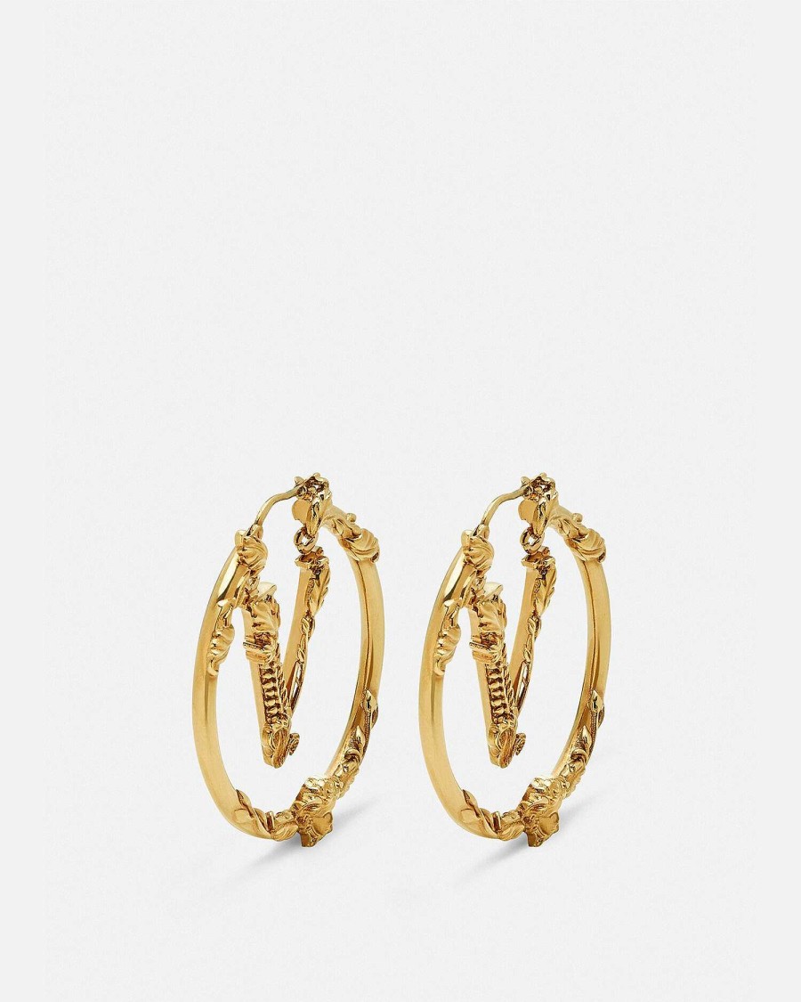 Hot Virtus Hoop Earrings Earrings