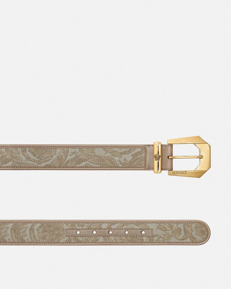 Wholesale Barocco Medusa Heritage Jacquard Belt Belts