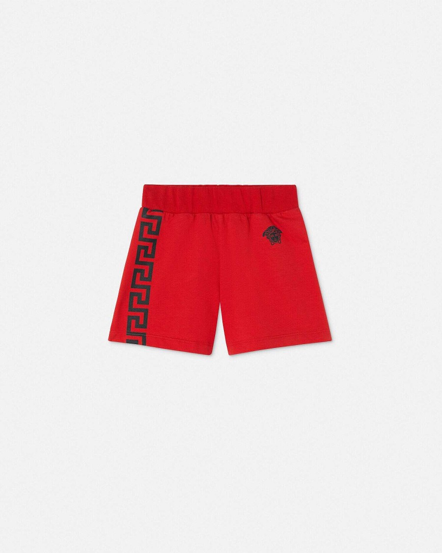 New Greca Baby Sweat Shorts Clothing