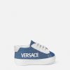 Wholesale Versace Logo Denim Baby Sneakers Shoes & First Steps