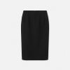 Wholesale Grain De Poudre Pencil Midi Skirt Skirts