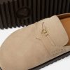 Online Suede Medusa Mules Loafers & Slippers