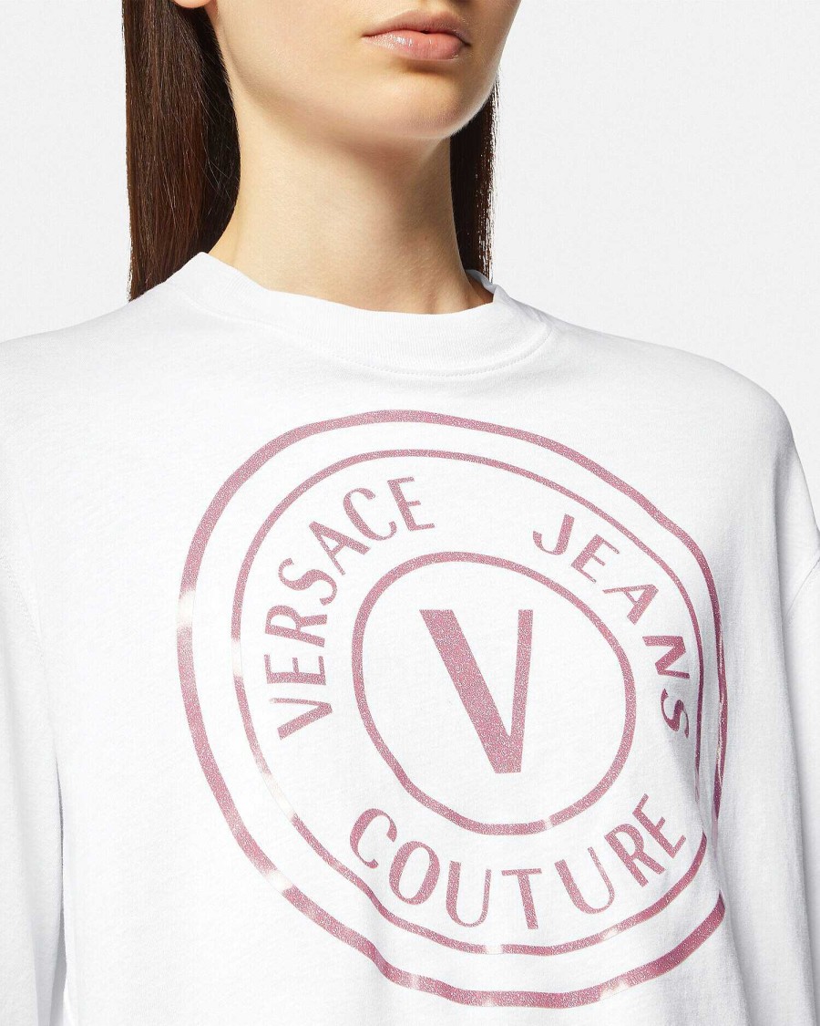 New V-Emblem T-Shirt Clothing