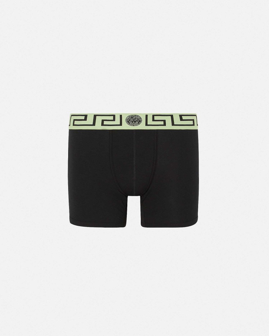 Wholesale Greca Border Long Trunks Boxers