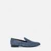 Hot Crystal Barocco Denim Slippers Loafers & Slippers