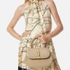 Hot Croc-Effect Greca Goddess Top Handle Bag Top Handle