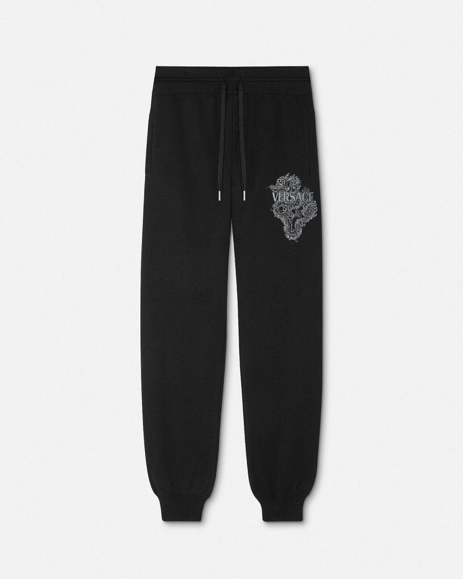 New Year Of The Dragon Knit Sweatpants Knitwear