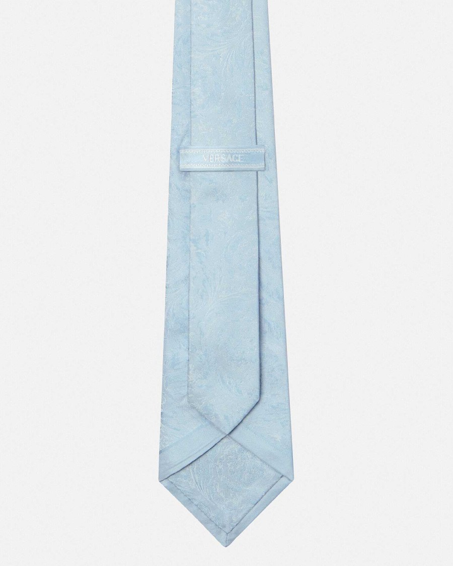 Hot Barocco Jacquard Silk Tie Soft Accessories