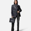 Clearance Barocco Denim Slim Masculine Blazer Outerwear & Coats